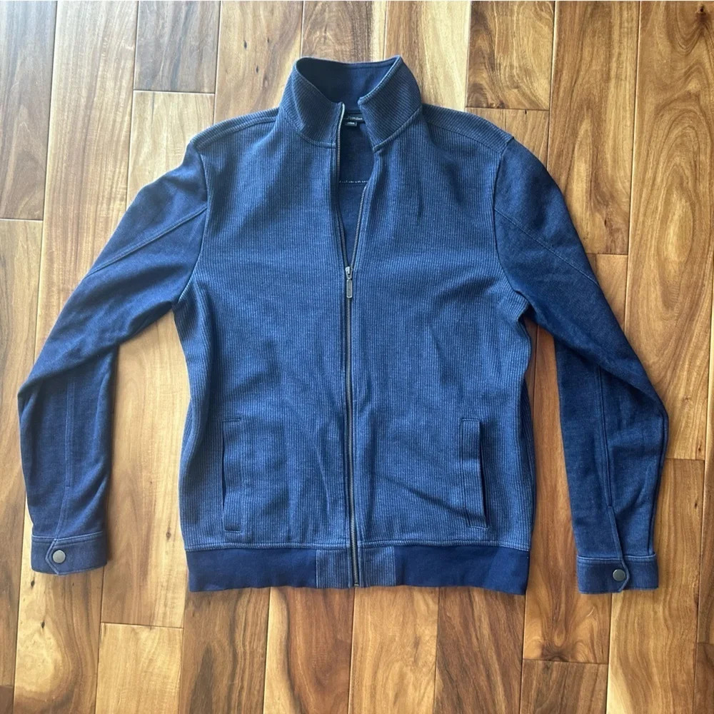 Marc Anthony Zip Up Sweatshirt size Large tall